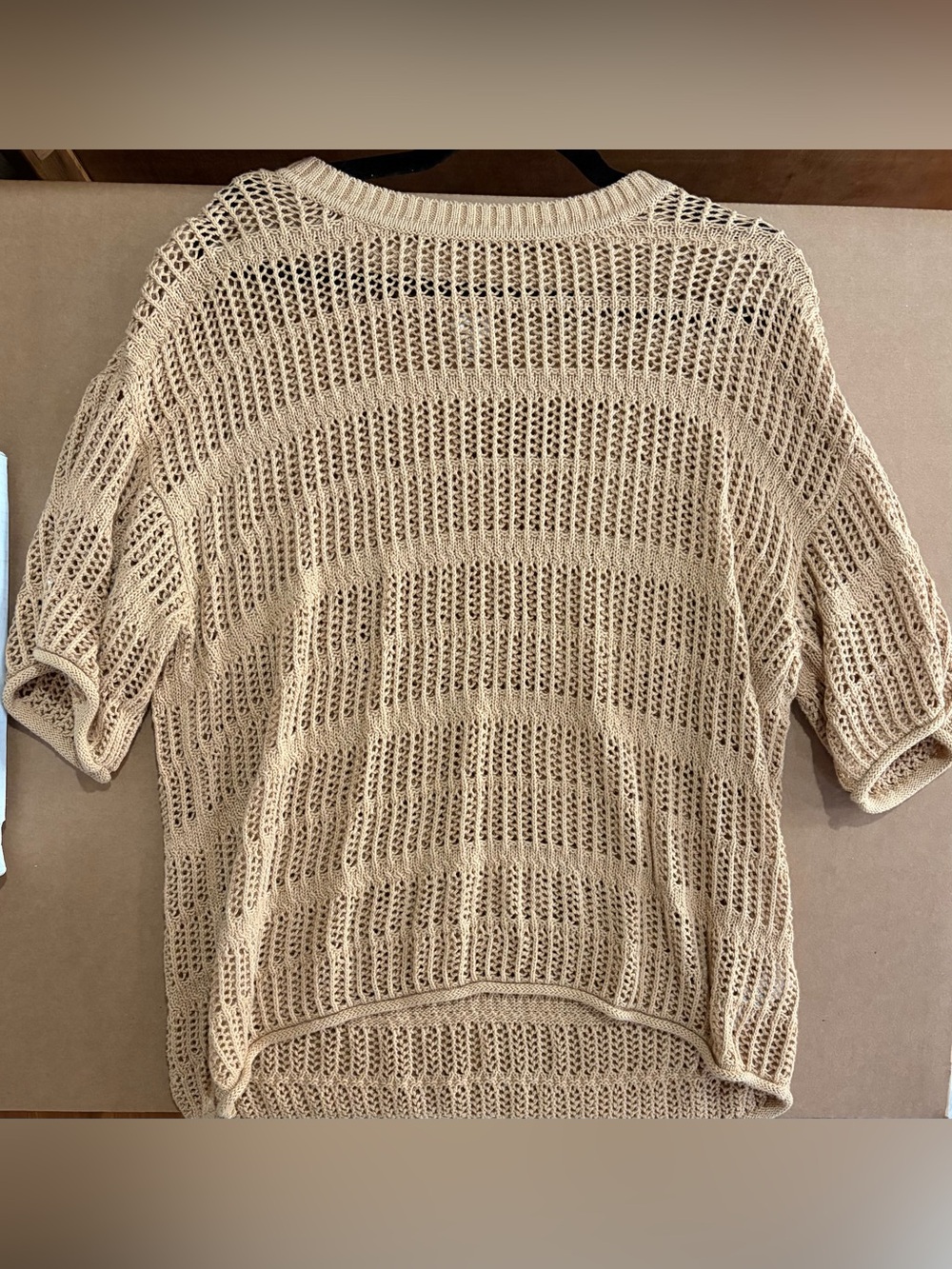 Aerie Open-Knit Scoop Neck Sweater